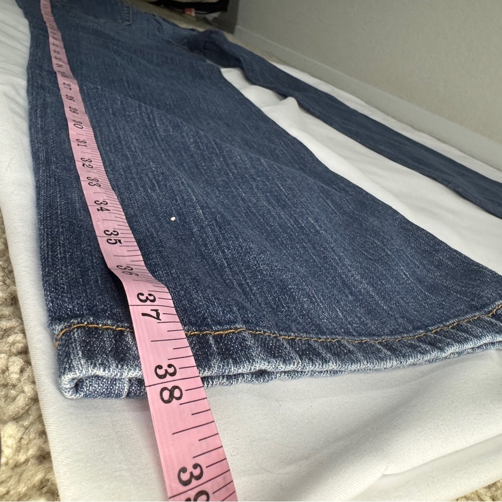 Liz Claiborne Dark Blue Straight Leg Jeans - Picture 7 of 8